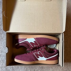 New Balance Numeric Brandon Westgate 508, Size 10.5, Burgundy/ Gum